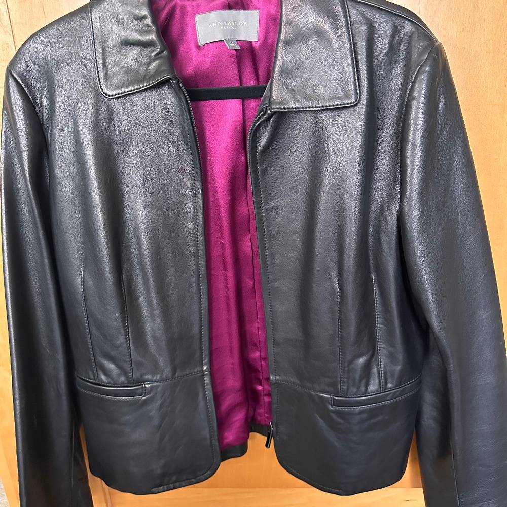 Ann Taylor Leather Jacket